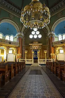 Images Dated 1st December 2024: Sofia Synagogue Print, Neo-Arabic Architecture