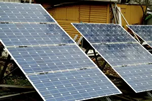 Green Power Generation Prints: Solar energie