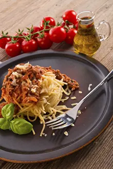 Food Photography Tips Prints: Spaghetti bolognese