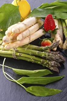 Asparagus Nutrition Facts Prints: Spargel
