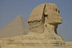 World Heritage Site Egypt Prints: Sphinx or Great Sphinx of Giza