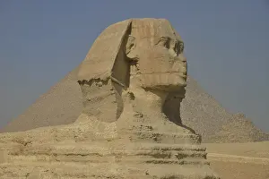 Ancient Architecture Prints: Sphinx or Great Sphinx of Giza