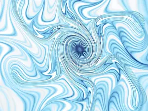 Fractal Background Prints: Spiral background - abstract computer-generated image