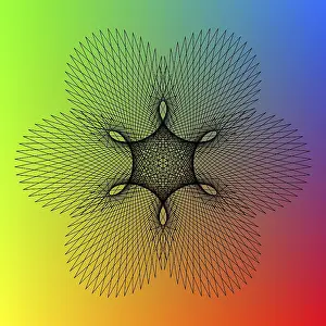 Decorative Illustration Prints: Spirography