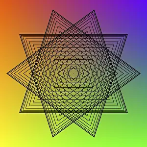 Decorative Illustration Prints: Spirography