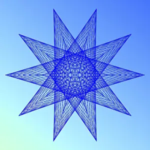 Geometric Ornamentation Prints: Spirography