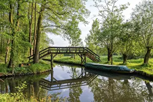 Deserted Farmland Europe Prints: Spreewald