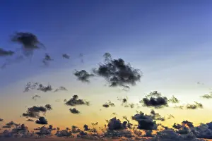 Cloud Formation UK Prints: Spring clouds in the evening sky