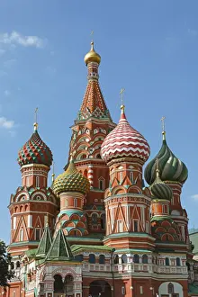 Red Square Russia Prints: St. Basil's Cathedral, Red Square