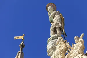 Venetian Cultural Monument Prints: Detail on St Mark's Basilica