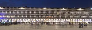 Piazza San Marco View Prints: St. Mark's Square at night