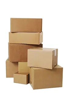 Moving Boxes Prints: Stack of boxes