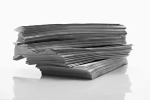 Office Supply Still Life Prints: Stack of envelopes