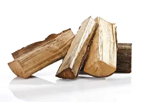 Firewood Stack Prints: Stack of firewood