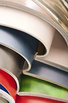 Eco Friendly Recycling Prints: Stack of magazines, poland