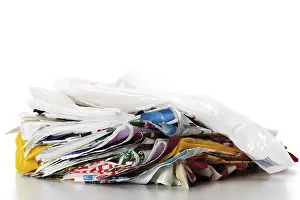 Indoor Studio Photography Prints: Stack of plastic bags