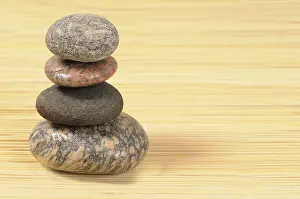 Colorful Stones Prints: Stack of stones