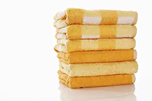 Still Life Studio Photography Prints: Stack of towels
