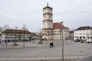 Central European Landscape Photo Prints: Stadtkirche am Markt, Neustrelitz