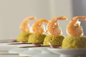 Seafood Appetizer Prints: Starter with prawns