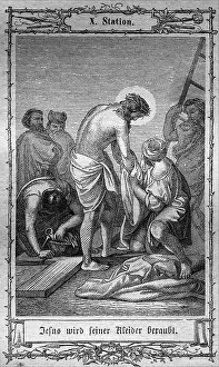 Religious Texts Images Prints: Stations of the Cross, Holy Image