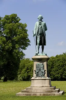 Historical Figure Denmark Prints: Statue of Andreas Peter, count of Bernstorff