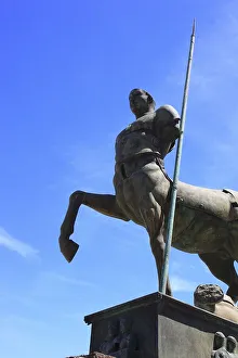 Greek Mythology Creatures Prints: Statue of Centaur in the area of the Forum