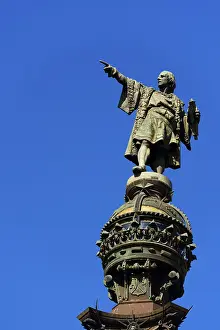 Christopher Columbus Statue Prints: Statue of Christopher Columbus