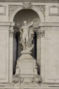 Financial District UK Prints: Statue of Father Thames, Trinity Square
