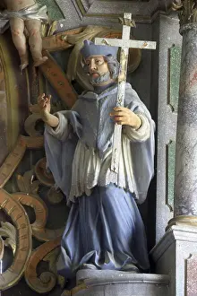 No People Religious Texts Prints: Statue of Saint