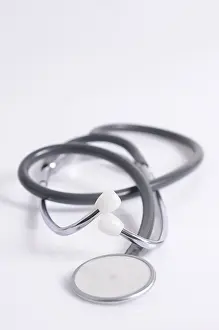 Empty Studio Backgrounds Prints: Stethoscope