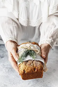 Advent Season Sweets Prints: Stollen is a fruit bread of nuts
