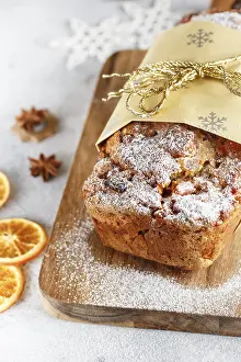 Advent Season Sweets Prints: Stollen is fruit bread of nuts