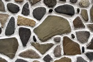 Stone Wall Background Prints: Stone wall background horizontal