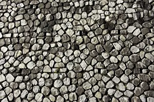 Deserted Stone Structure Prints: Stone wall, background image