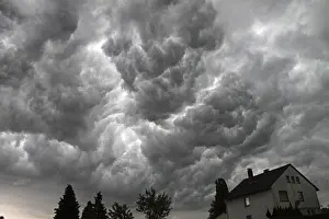 Cloudy Skies Prints: Storm clouds