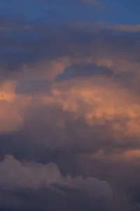 Bavaria Evening Clouds Prints: Storm clouds in the evening light