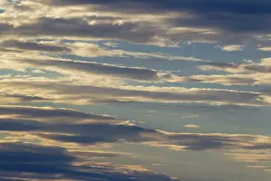 Stratocumulus Cloud Formation Prints: Stratocumulus clouds in the evening