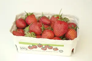 Close Up Strawberries Prints: Strawberries