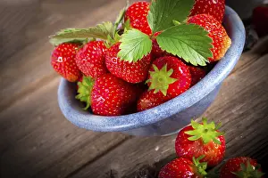 Strawberry Breakfast Prints: Strawberries