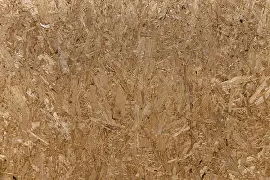 Deserted Bavarian Landscape Prints: Structure of a chipboard, Bavaria, Germany