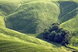 Tuscany Landscape Photography Prints: Structures