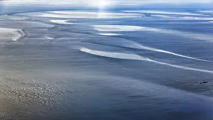 Coastal Area Schleswig Holstein Prints: Structures formed by wind and water in the sand