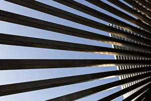 Close Up Metal Prints: Structures in a metal element