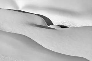 Norrbotten County Landscapes Prints: Structures in snow, Gallivare