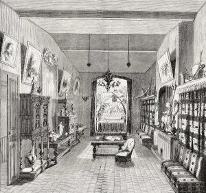 Old Man Looking At Camera Prints: The study of Alexandre Dumas the Elder