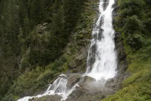Central Europe Alpine Landscape Prints: Stuibenfall, waterfall, cascade