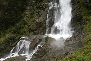 European Wilderness Scenes Prints: Stuibenfall, waterfall, cascade