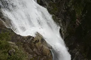 Uninhabited Mountain Stream Prints: Stuibenfall, waterfall, cascade