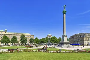 Schlossplatz Stuttgart Prints: Stuttgart, Germany